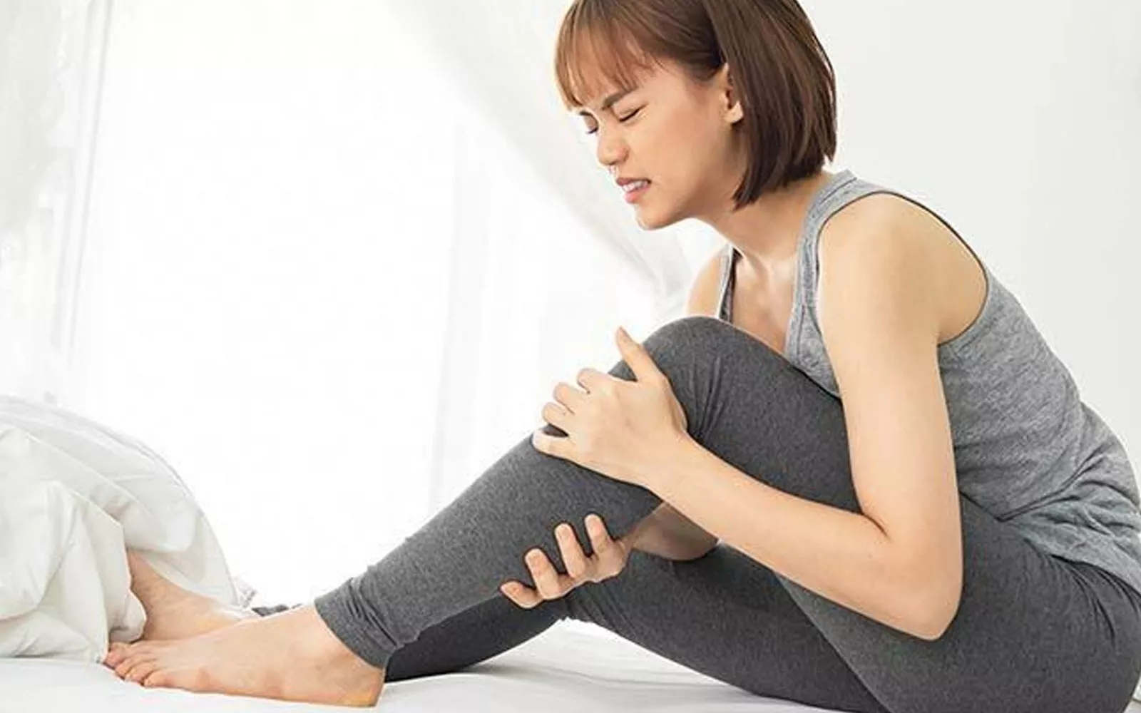 درمان گرفتگی ماهیچه ساق پا