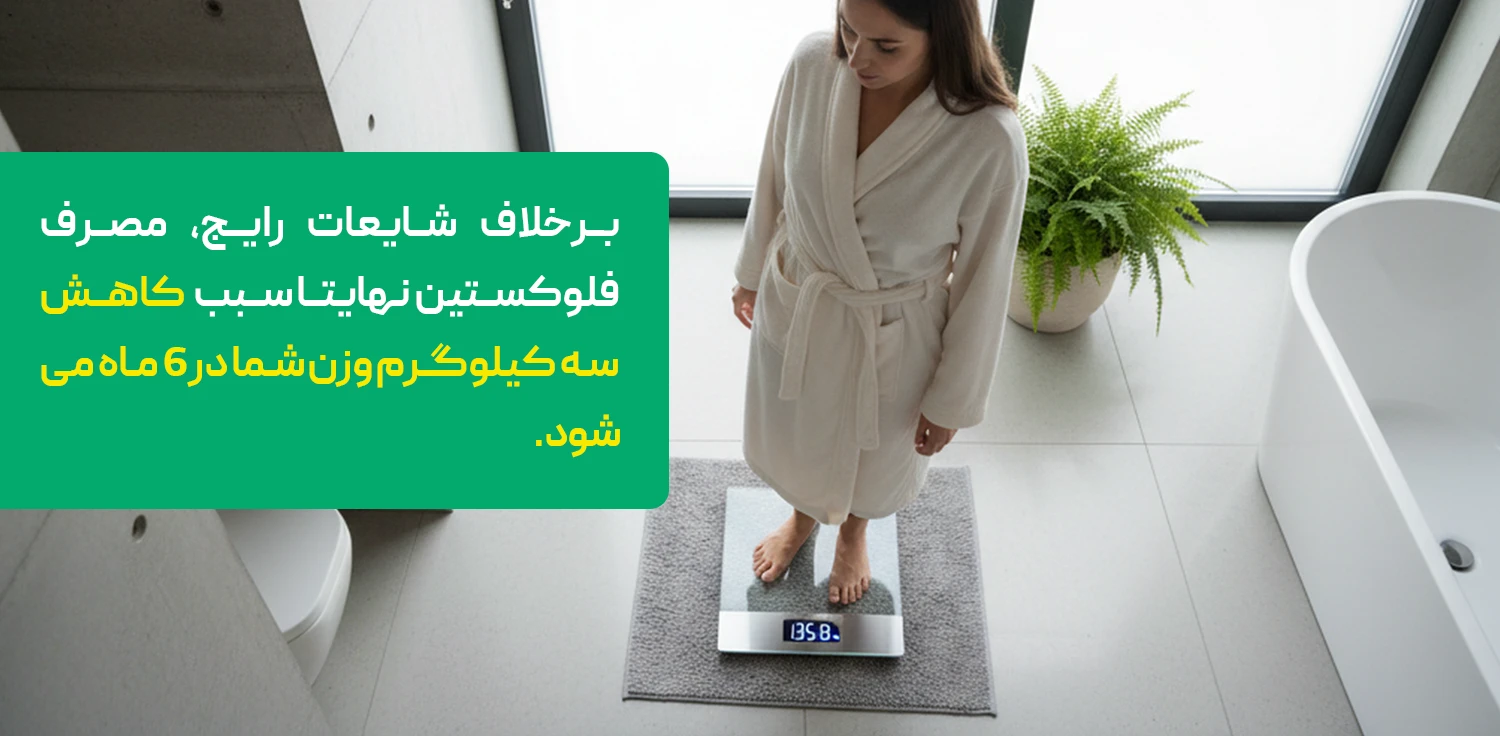 مصرف فلوکستین 20 نهایتا میتواند سبب کاهش 3 کیلوگرم وزن در 6 ماه شود