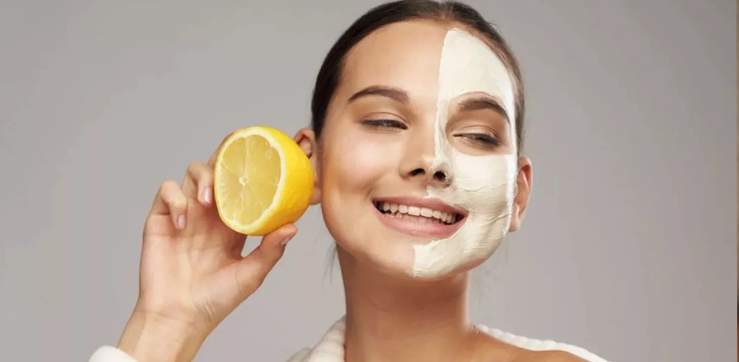 ماسک لیمو و عسل برای لک صورت