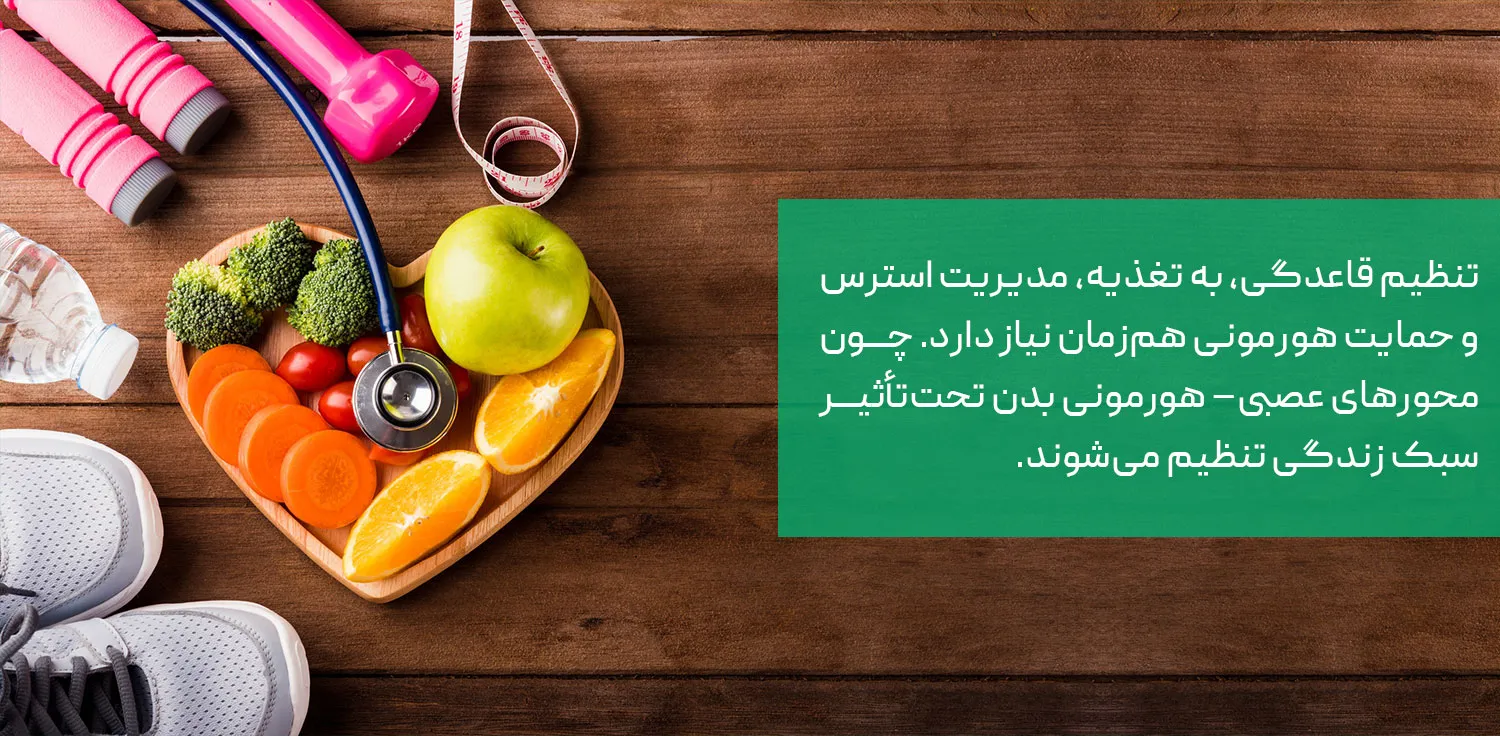 تاثیر سبک زندگی در چرخه قاعدگی