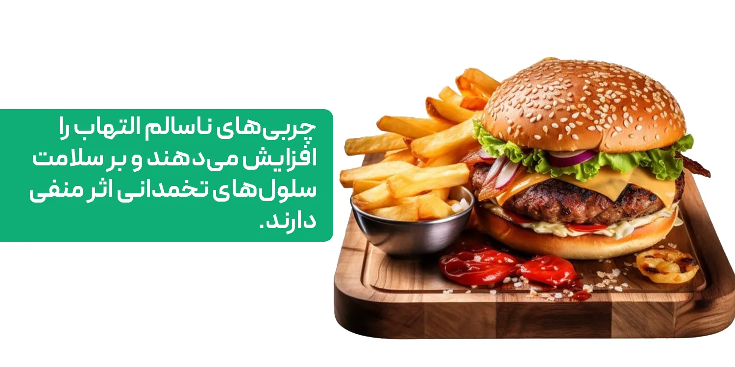 چربی‌های ترانس و غذاهای سرخ‌شده