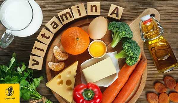 ویتامین A یک ویتامین محلول در چربی موردنیاز برای تنظیم غده تیروئید است که این غده به‌ویژه برای سوخت‌وساز بدن و هضم غذا مفید هست - مجله ژن سبز