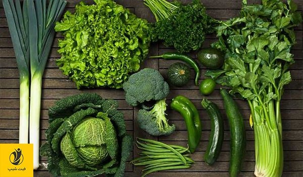 سبزیجاتی که رنگ تیره دارند به کاهش کلسترول کمک می کنند.- ژن سبز