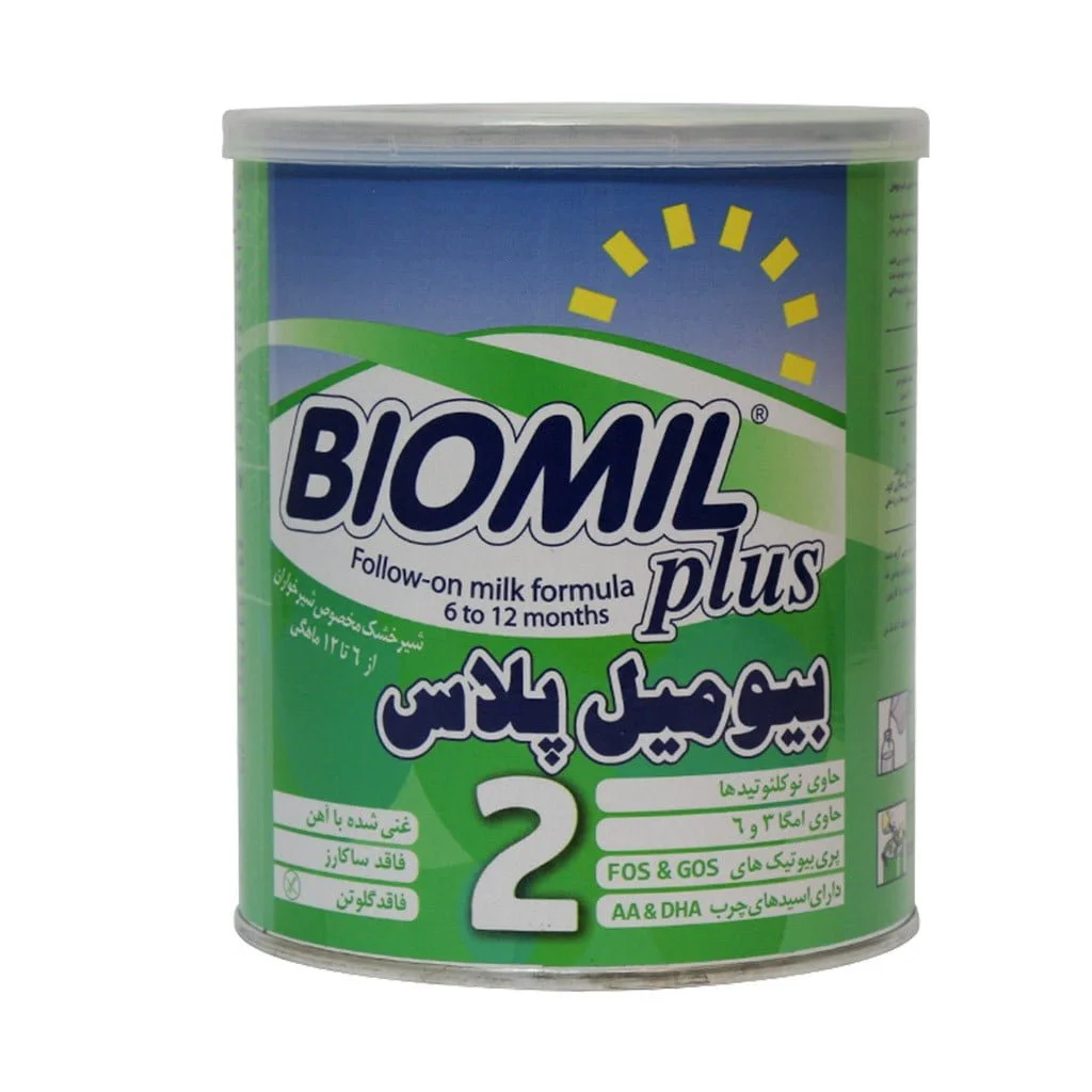 شیر خشک بیومیل پلاس 2 مناسب 6 تا 12 ماه