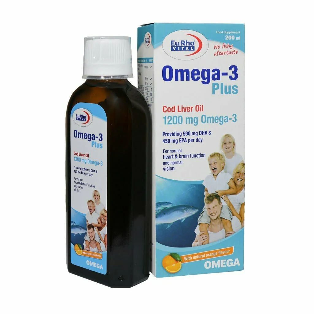 شربت امگا 3 مکس یوروویتال EURHO VITAL 0