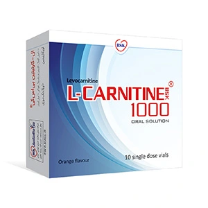 ویال خوراکی ال کارنیتین 1000بی اس کی 10عدد 0