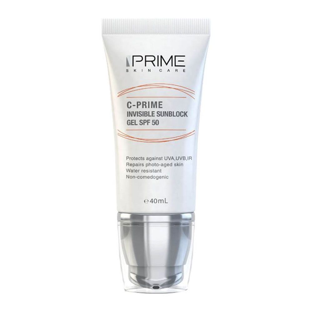 ژل ضد آفتاب SPF50 حاوی ویتامین سی پرایم 40 میلی لیتر