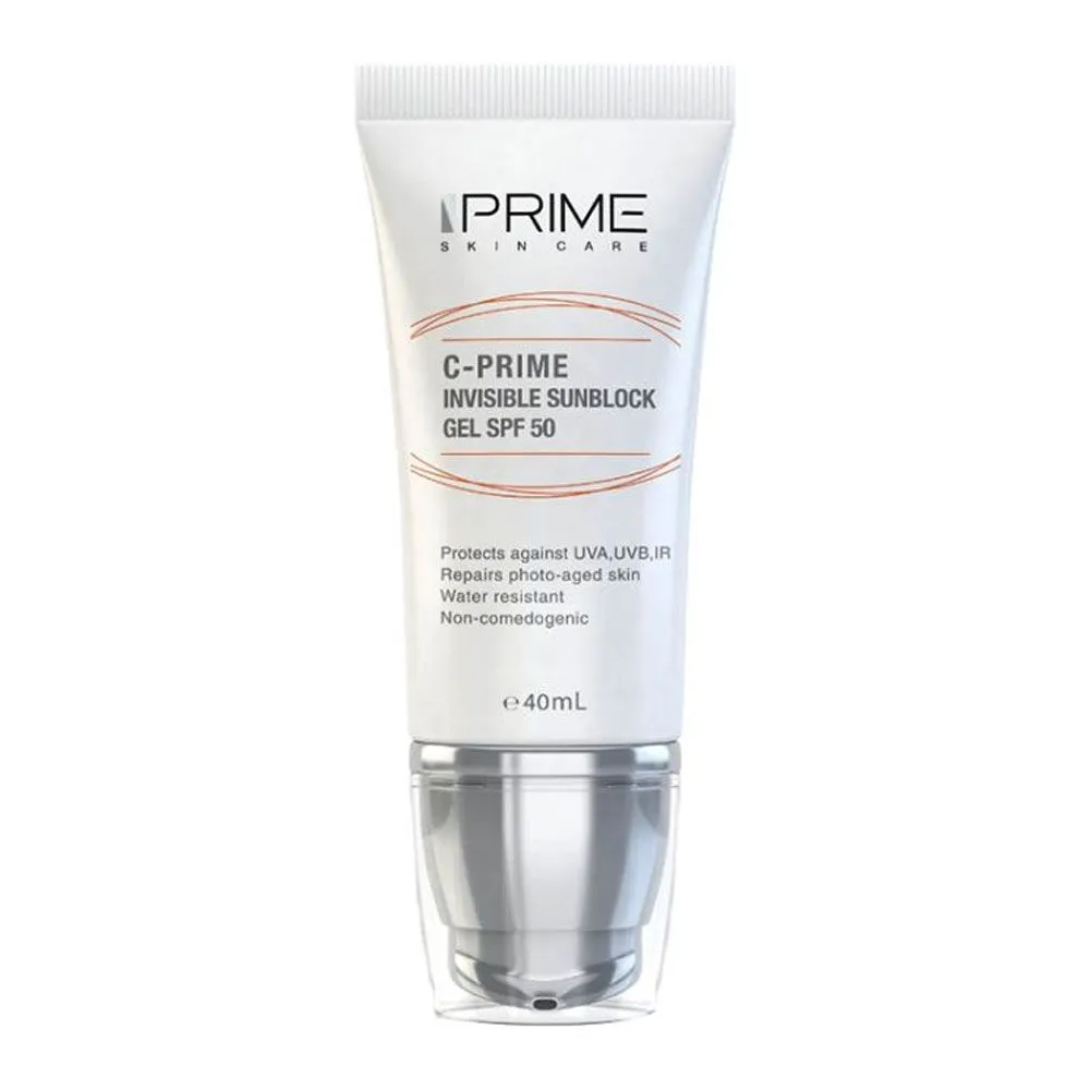 ژل ضد آفتاب SPF50 حاوی ویتامین سی پرایم 40 میلی لیتر