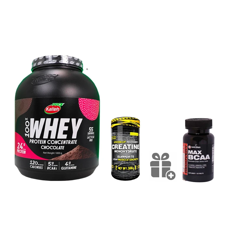 وی کاله + کراتین ژن استار + هدیه bcaa ویتاپی