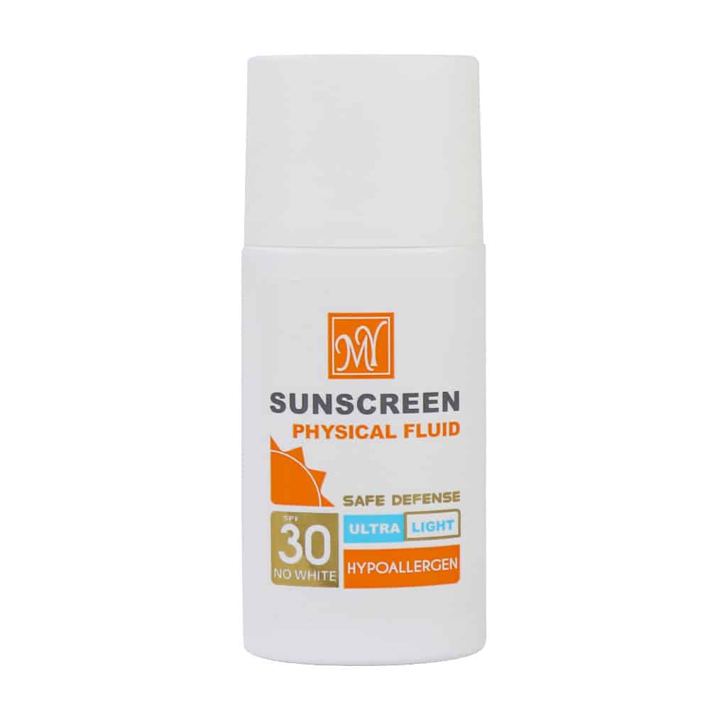 فلوئید ضد آفتاب فیزیکال spf30 مای