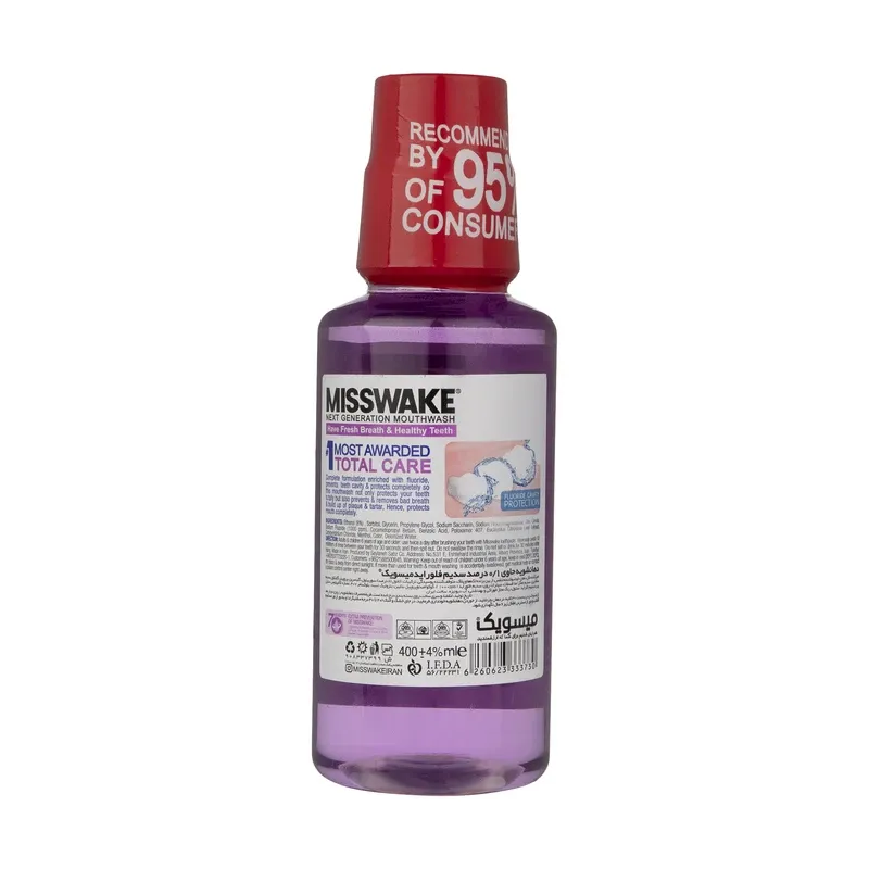 دهان شویه میسویک مدل Total Care حجم 400 میلی لیتر 0