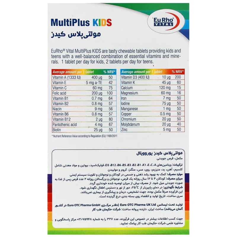 مولتی پلاس کیدز 0