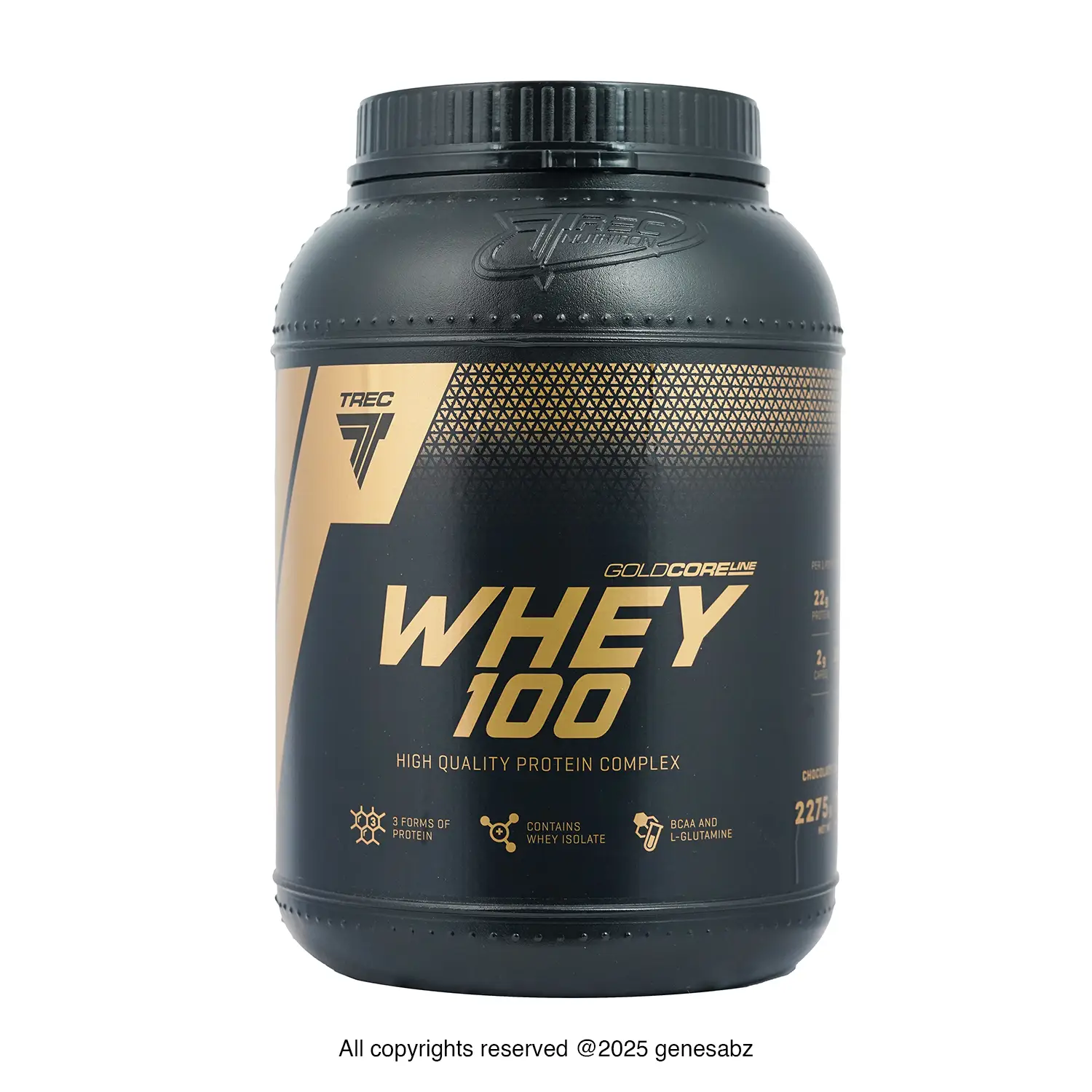 پودر پروتئین وی 100 گلد کر لاین ترک نوتریشن 2275 گرم