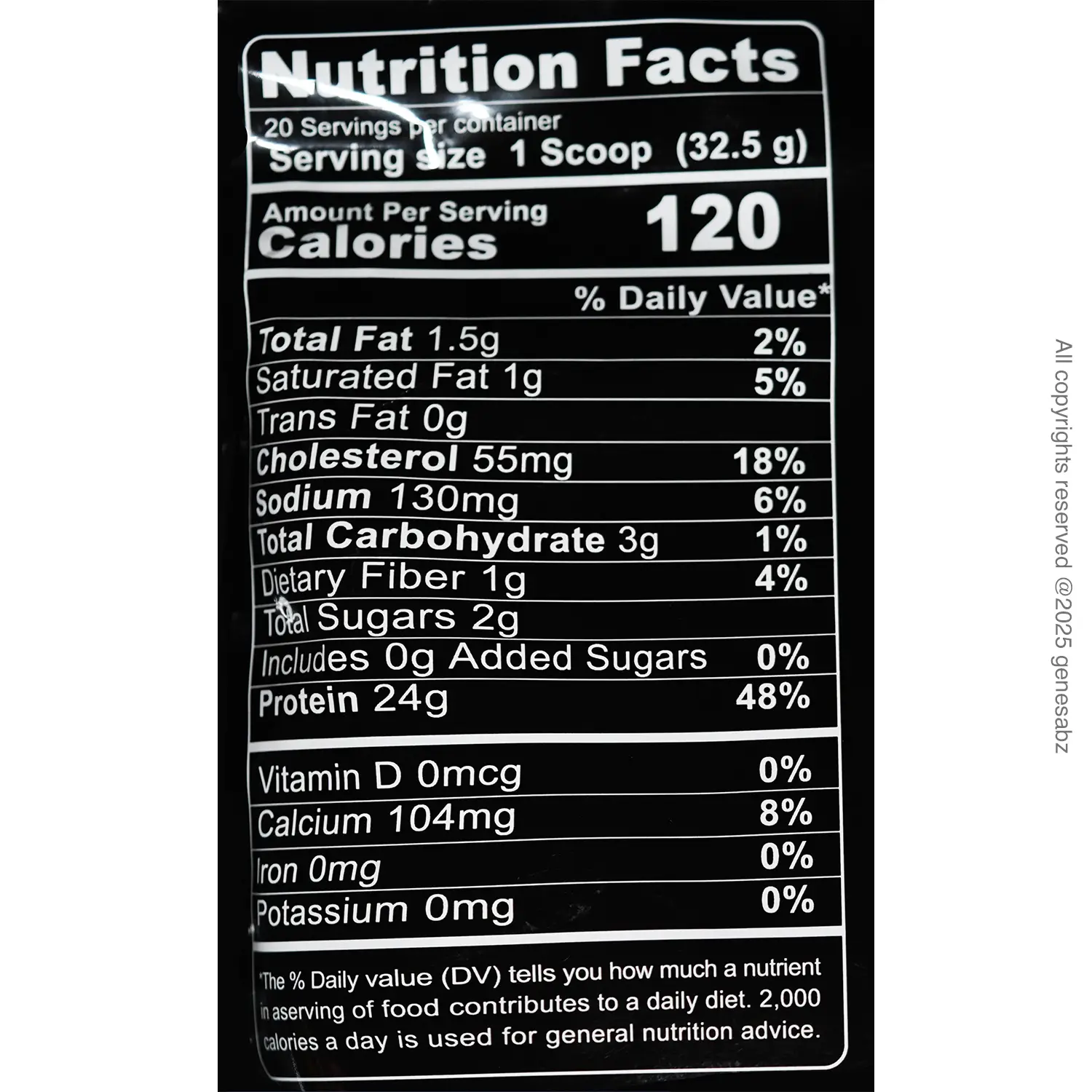 پودر پروتئین وی کاله 650 گرمی کیسه ای 1