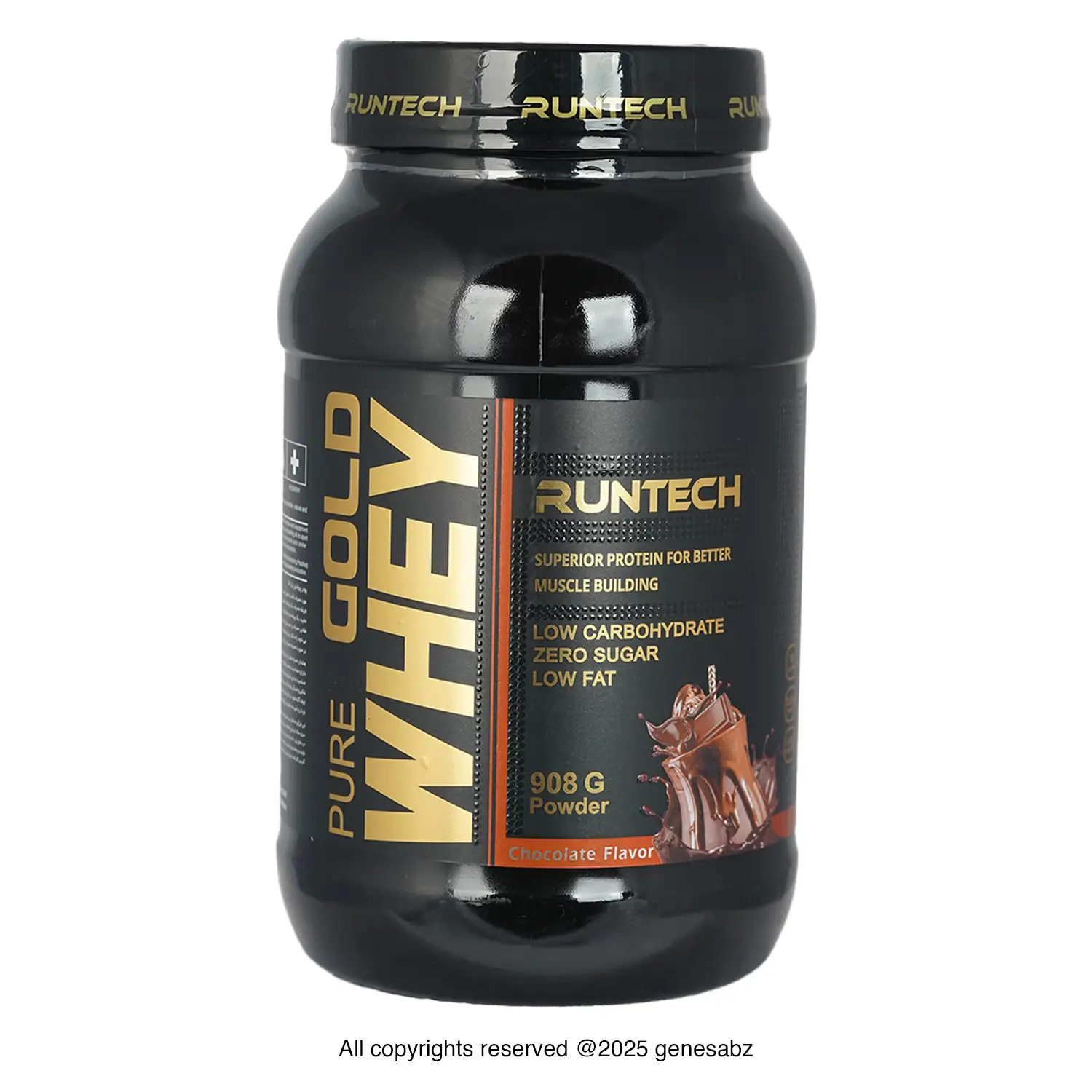 پودر پروتئین وی گلد رانتک 908 گرمی