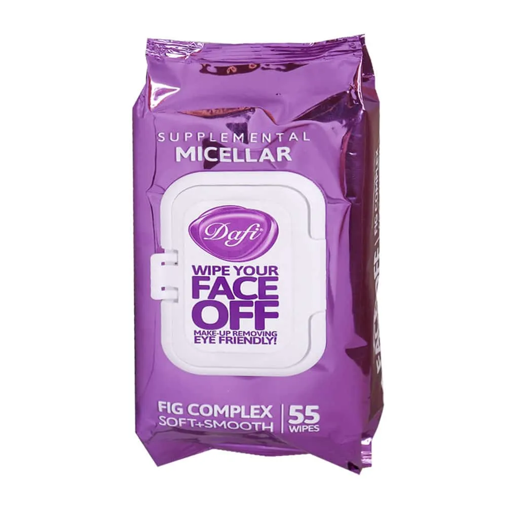 دستمال مرطوب پاک کننده آرایش میسلار دافی