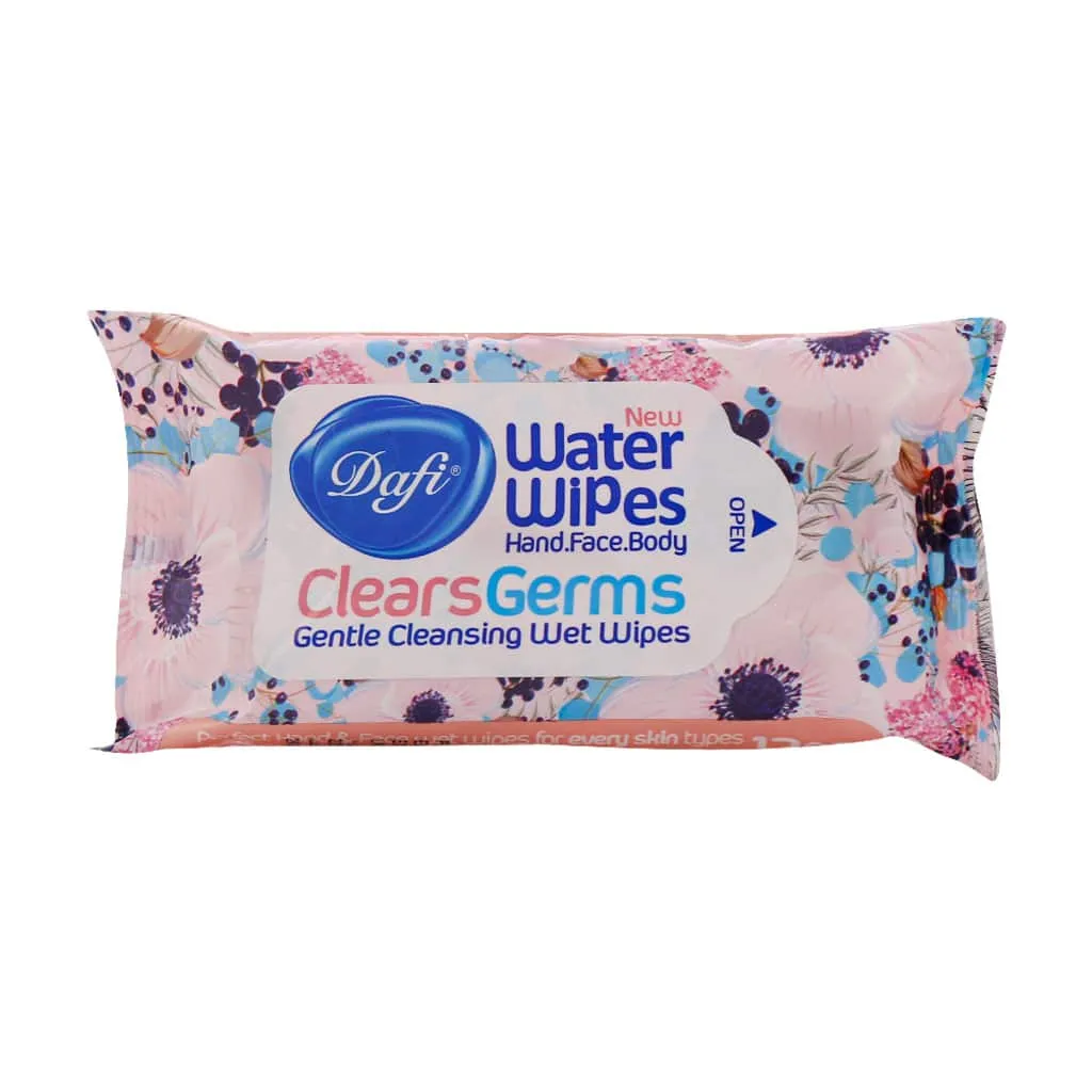 دستمال مرطوب آنتی باکتریال دست و صورت دافی 0
