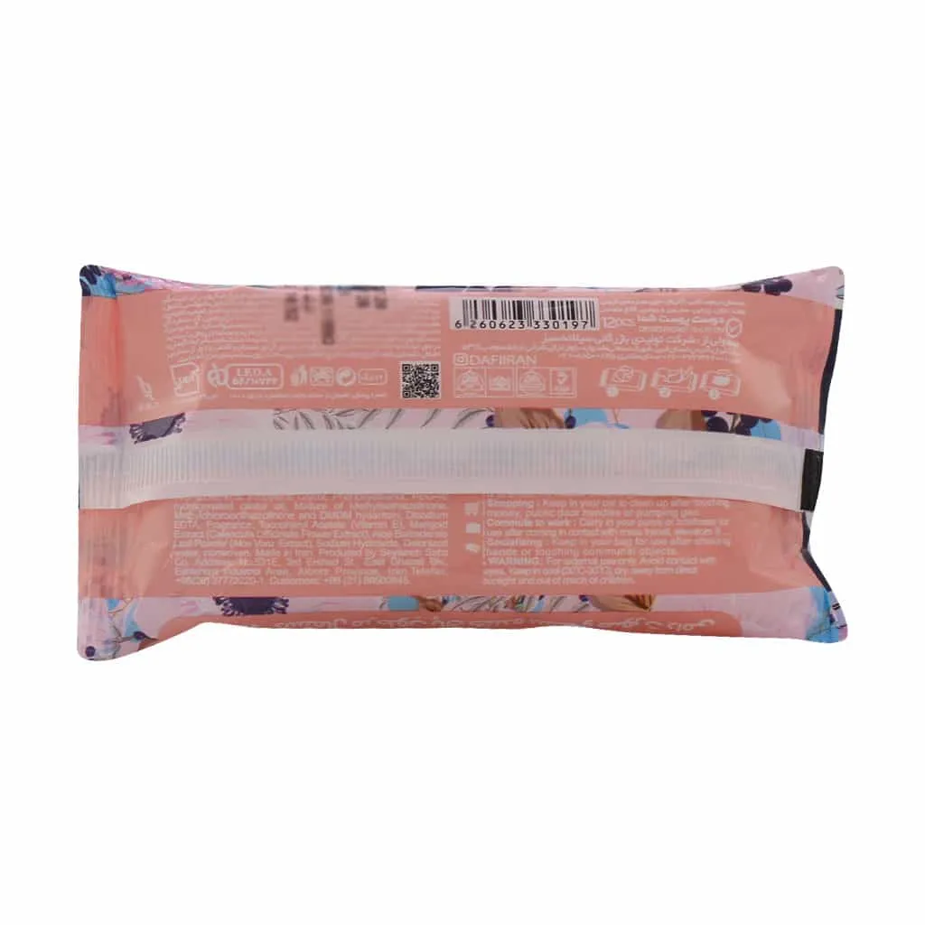 دستمال مرطوب آنتی باکتریال دست و صورت دافی 2