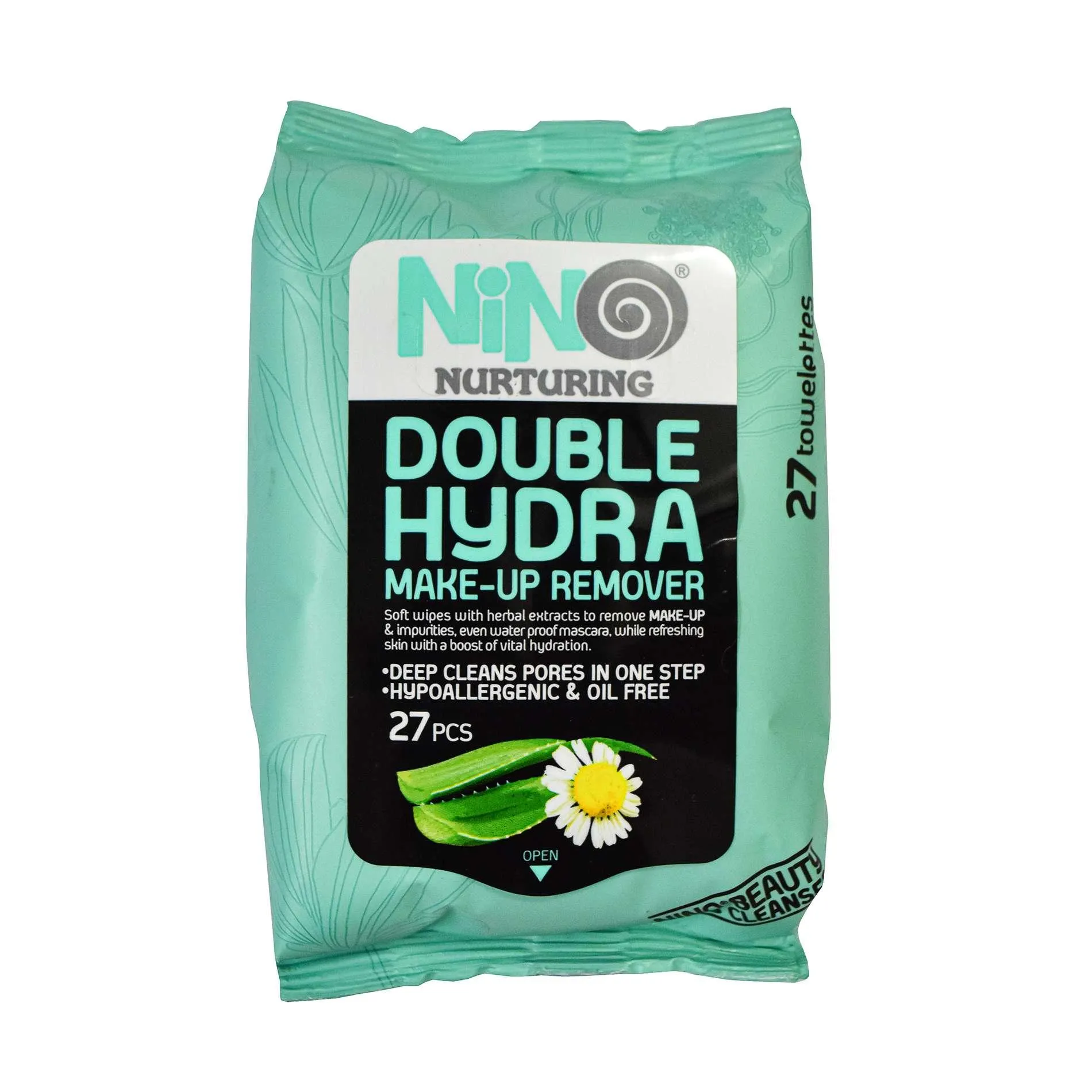 دستمال پاک کننده آرایش دابل هیدرا نینو