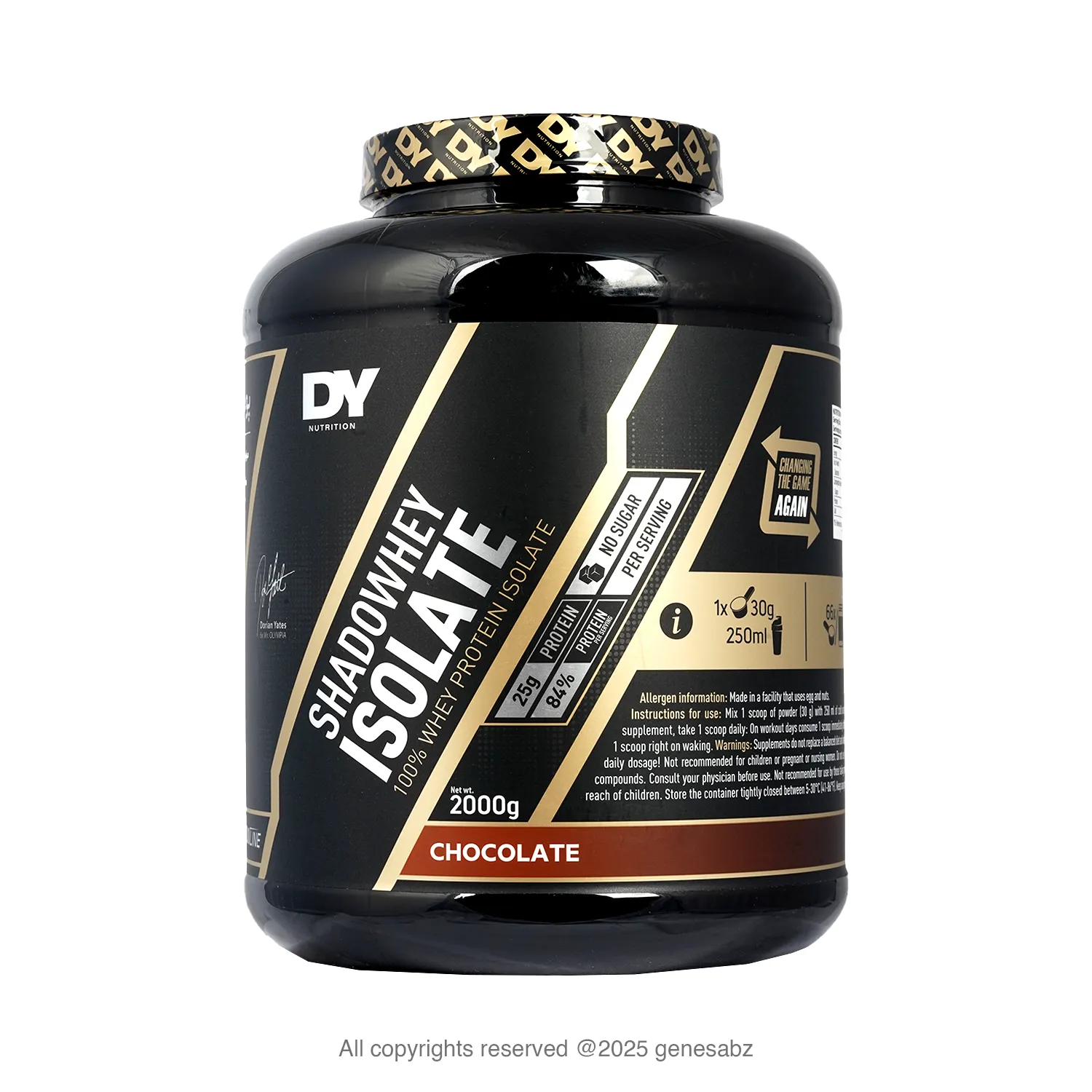 پودر پروتئین شادو وی ایزوله دوریان یتس (دی وای | dy) 2