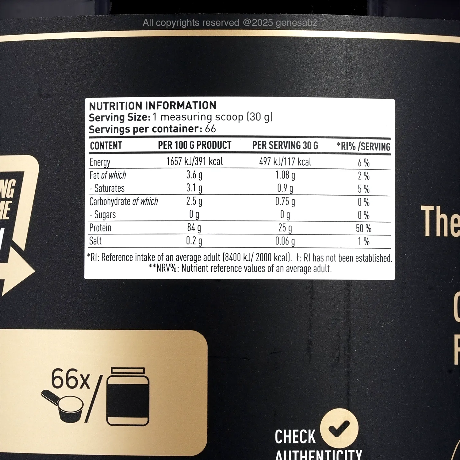 پودر پروتئین شادو وی ایزوله دوریان یتس (دی وای | dy) 3