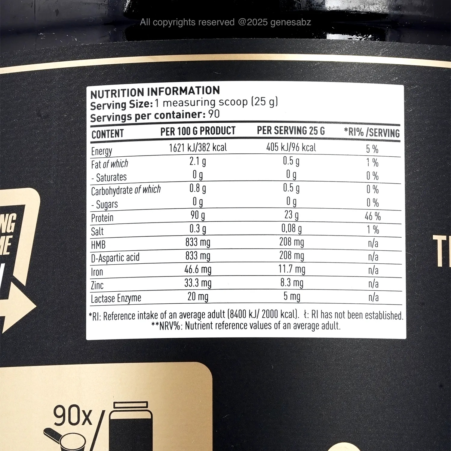 پودر پروتئین وی شادو وی هیدرولیزه دوریان یتس (دی وای | DY) 2