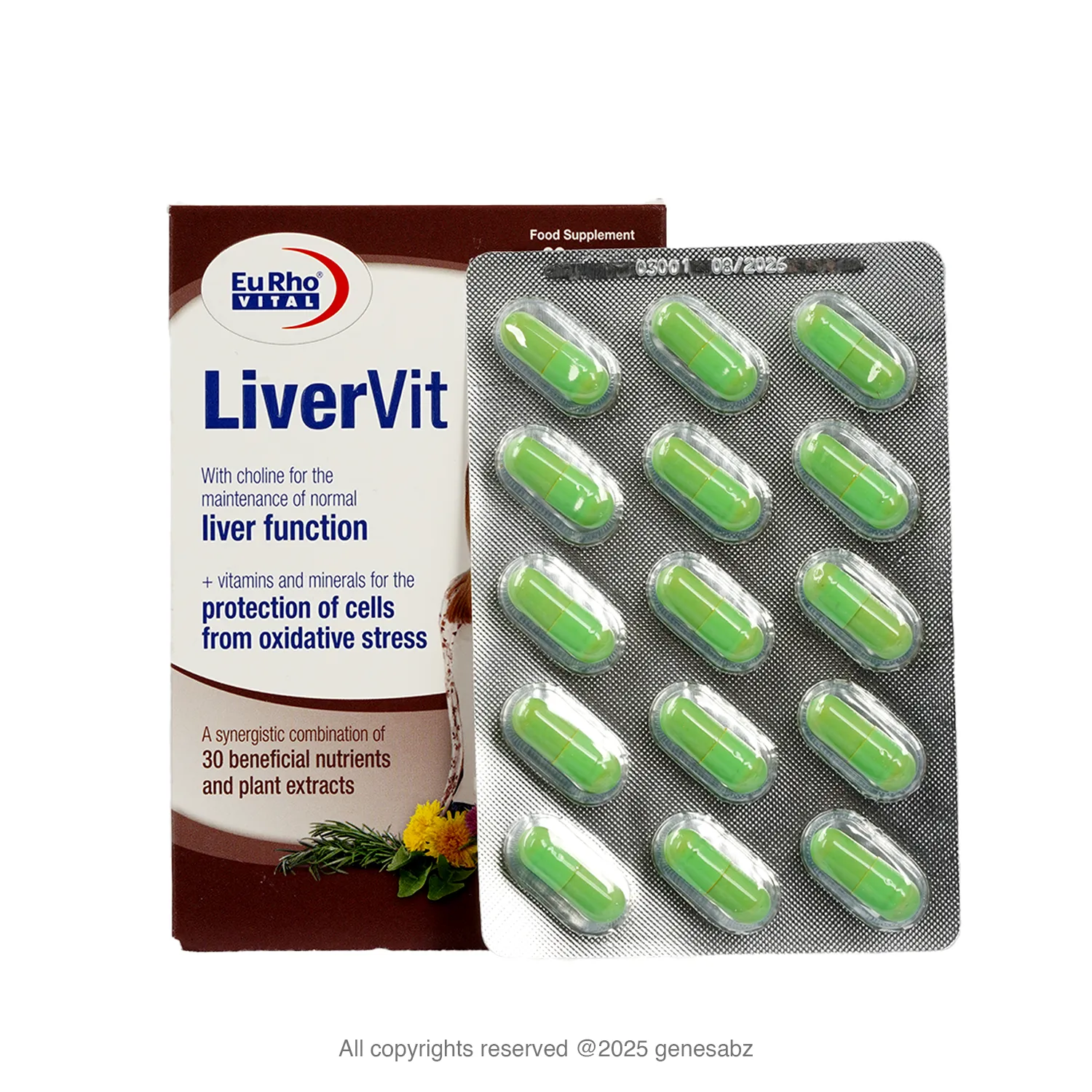 کپسول لیورویت یوروویتال