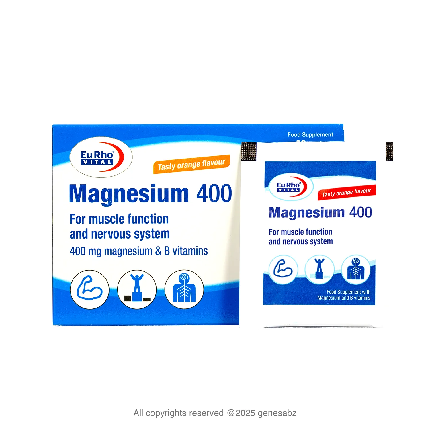 ساشه منیزیم 400 یوروویتال