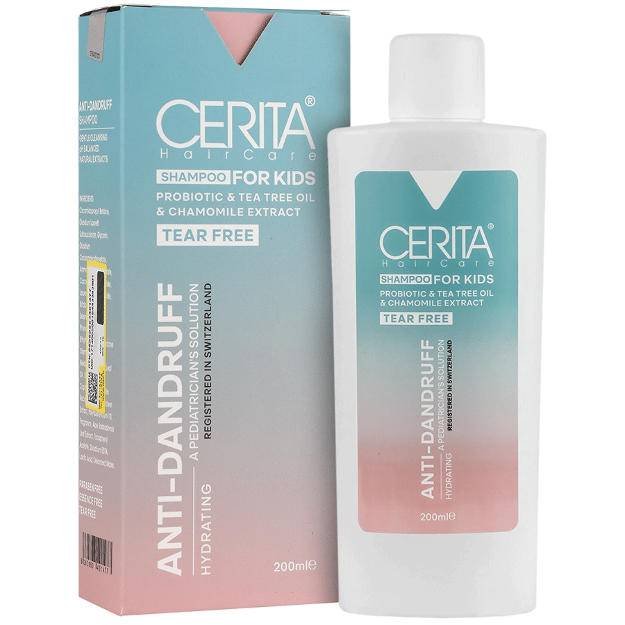 شامپو ضد شوره کودکان سریتا حجم 200 میلی لیتر