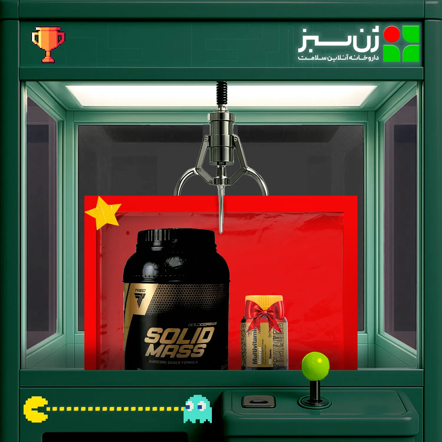 پودر سولید مس گلد ترک نوتریشن وزن 2000 گرم+ هدیه: قرص مولتی ویتامین مینرال کارن