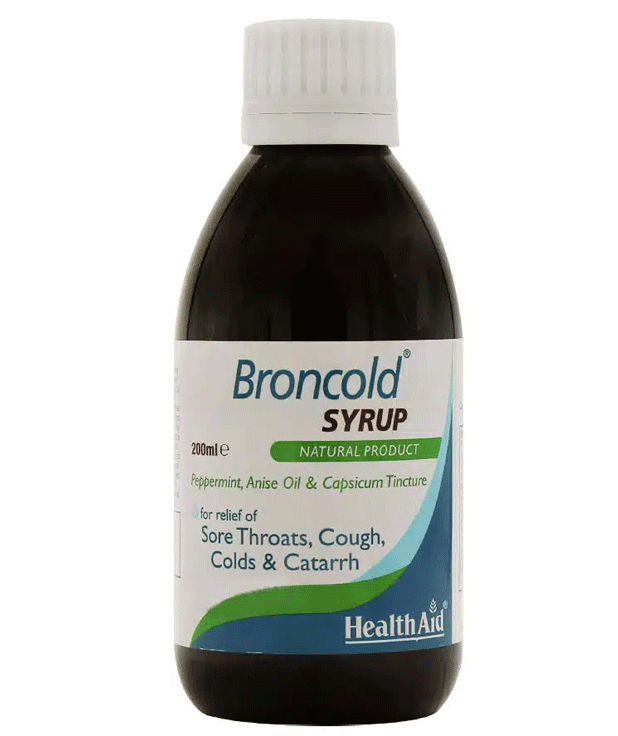 شربت برون کلد هلث اید حجم 200 میلی لیتر