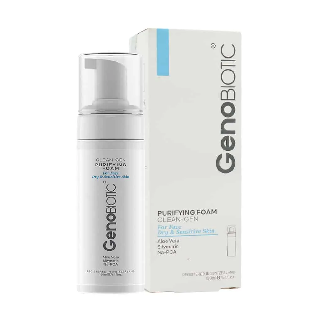 فوم شست و شوی صورت خشک (ژنوبایوتیک) سریتا 