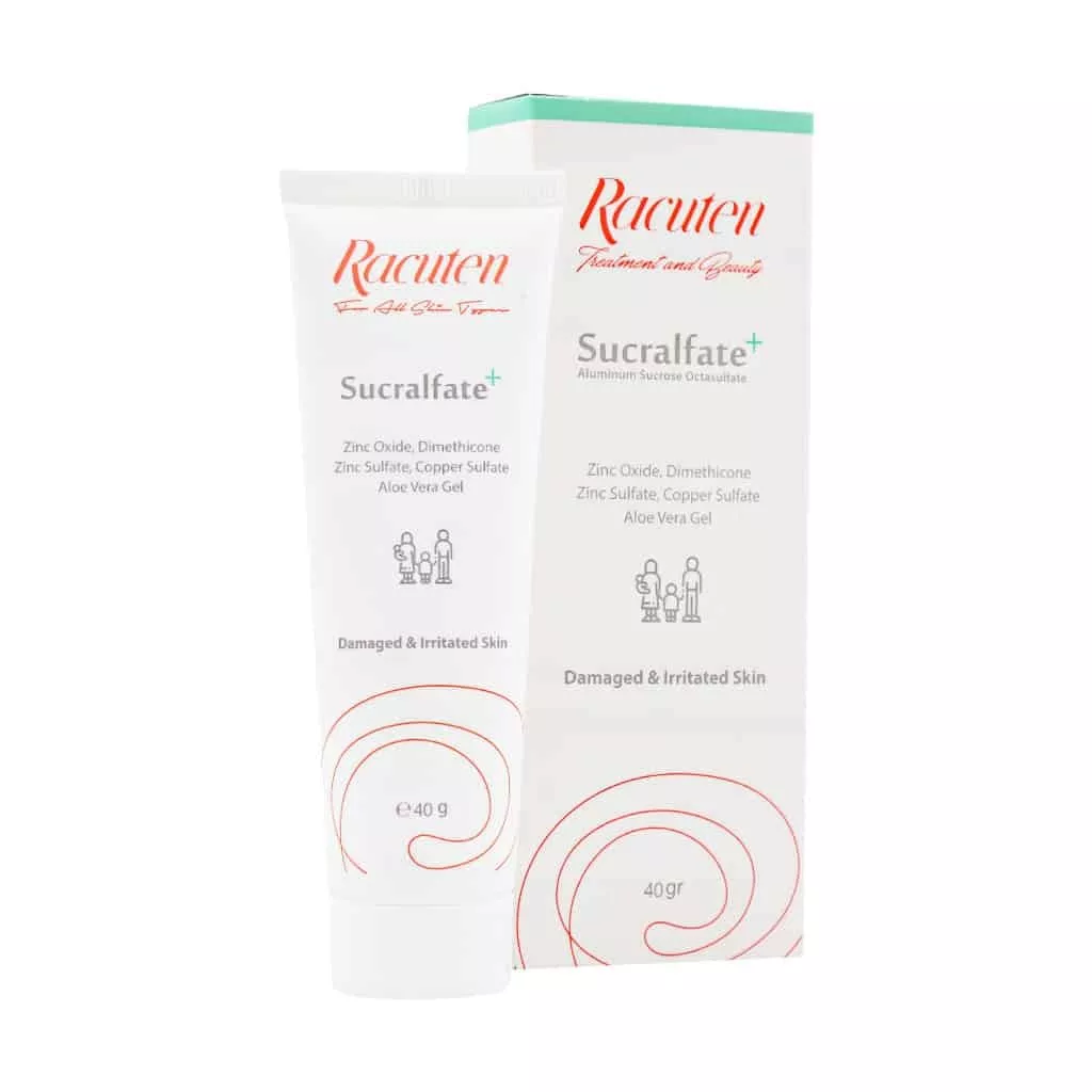 کرم التیام دهنده سوکرالفیت پوست آسیب دیده راکوتن 40 گرم 0