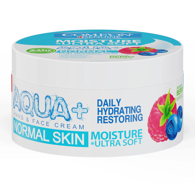 کرم مرطوب کننده کامان مدل پشن بری برای پوست نرمال حجم 250 میلی لیتر