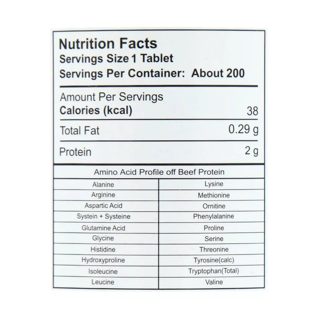 قرص آمینو بیف 200 عددی دوبیس  1