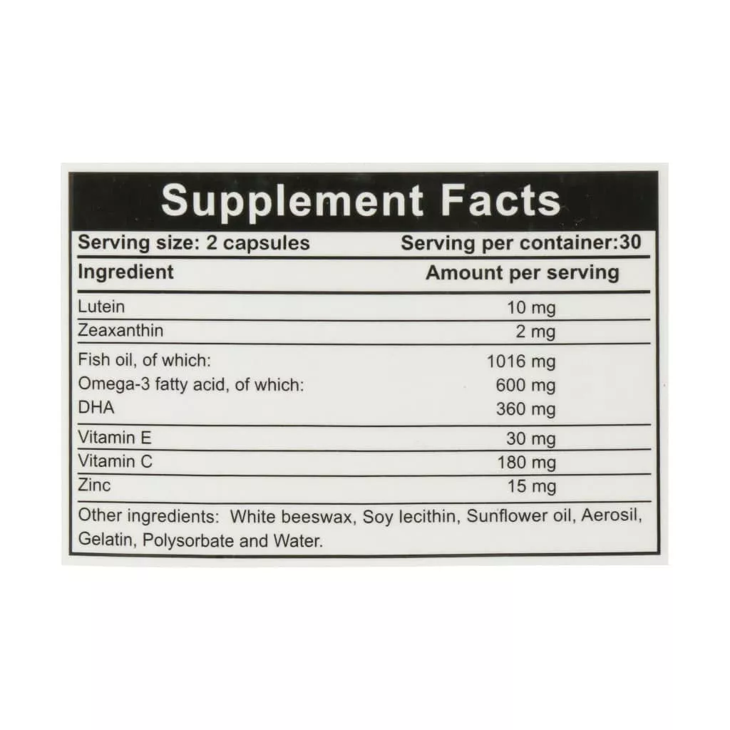 کپسول پرفکت ویژن 3 بی اس کی بسته 60 عددی 0