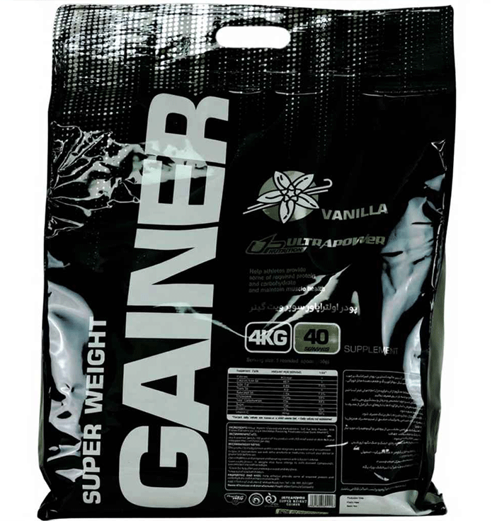 پودر گینر سوپر ویت اولترا پاور پگاه وزن 4000 گرم