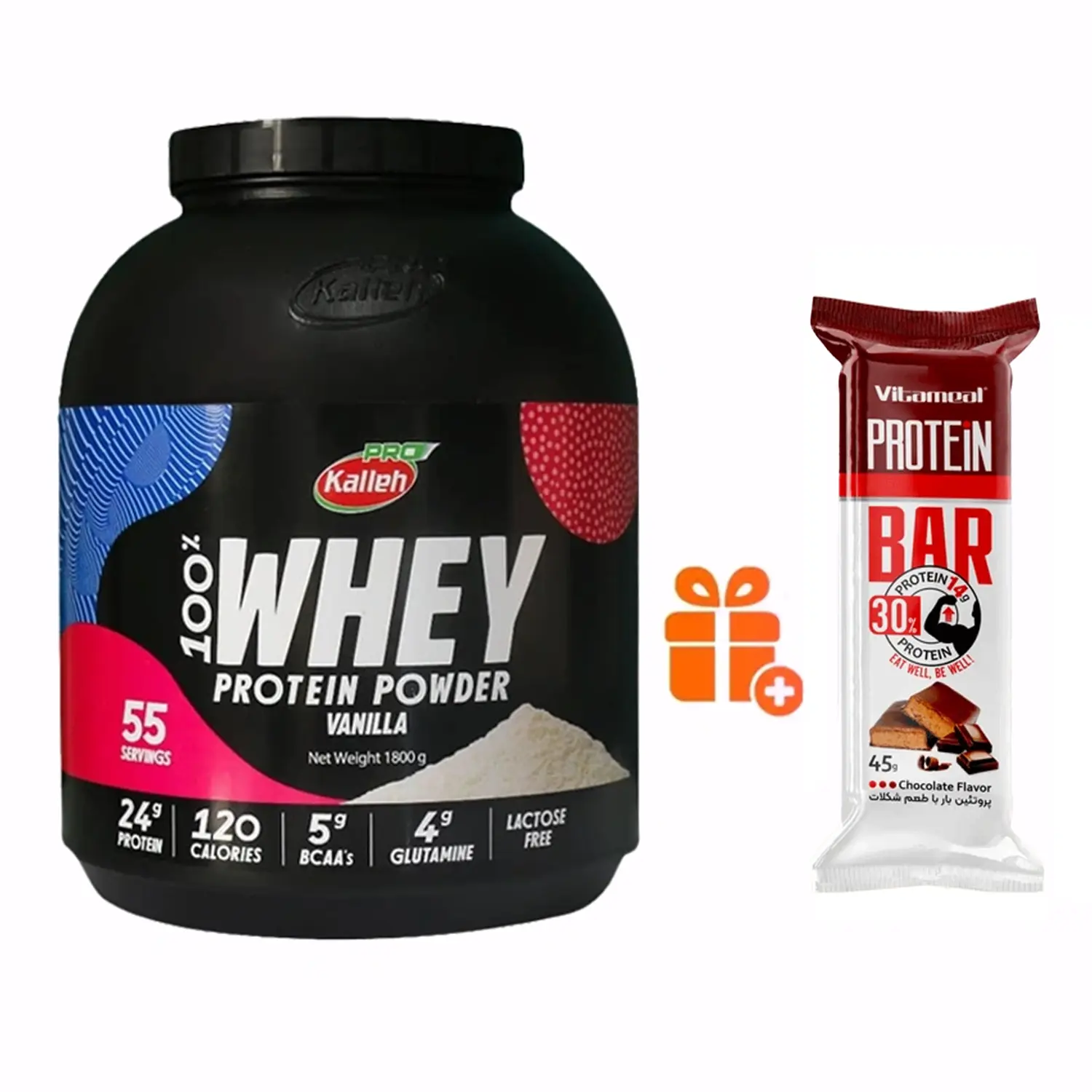 پکیج وی کاله + پروتئین بار کارن (هدیه)