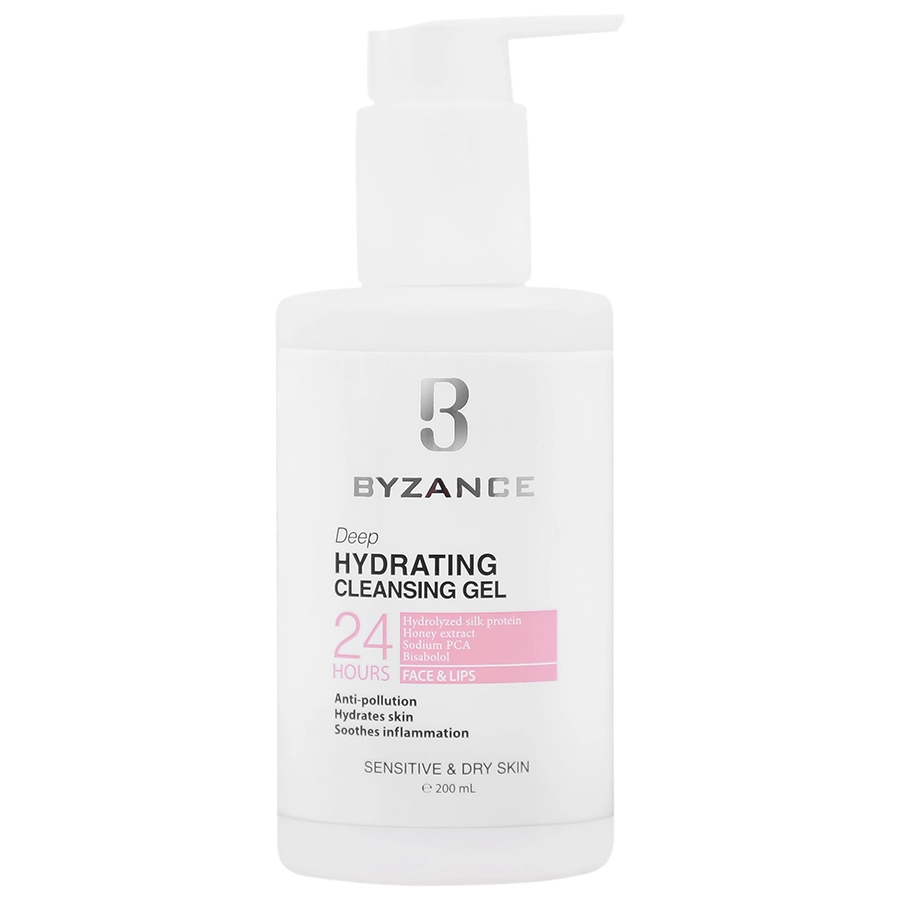 ژل شستشوی صورت بیزانس مناسب پوست خشک و حساس حجم 200 میلی لیتر