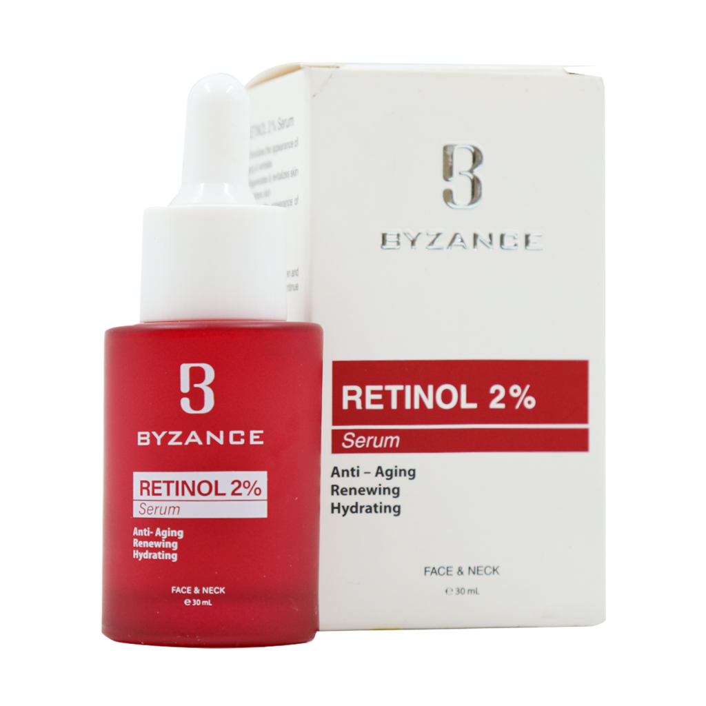 سرم جوانساز رتینول 2 درصد بیزانس حجم 30 میلی لیتر