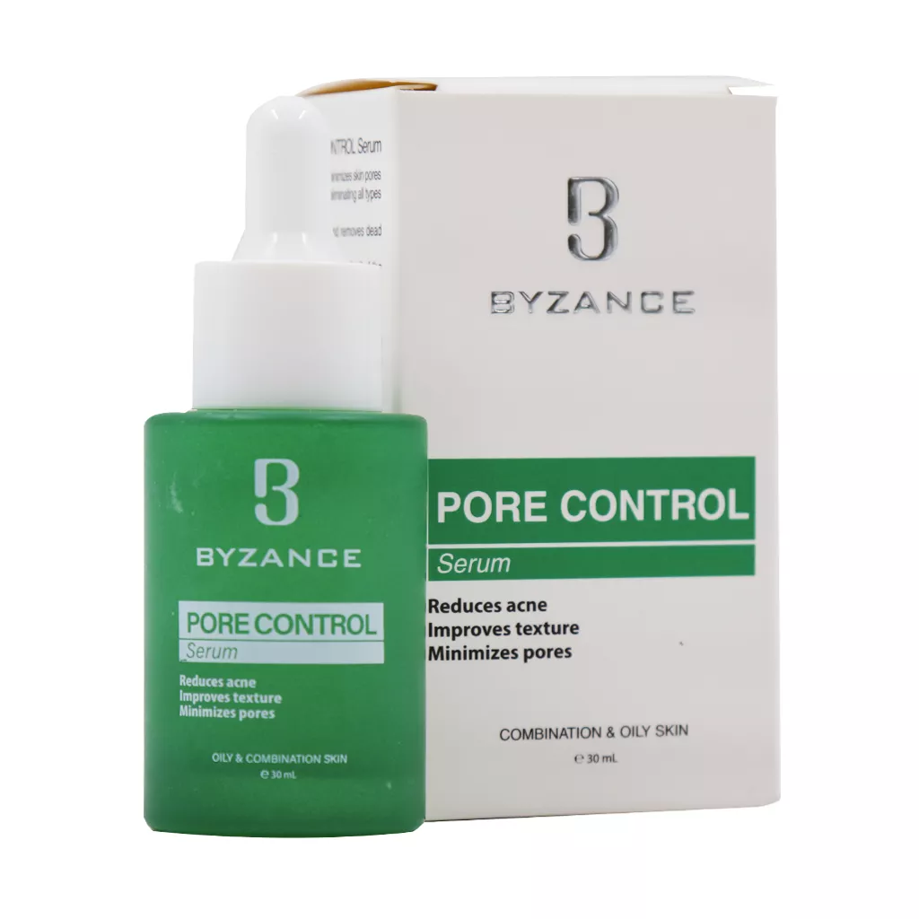 سرم کوچک کننده منافذ بیزانس مناسب پوست چرب و مختلط حجم 30 میلی لیتر