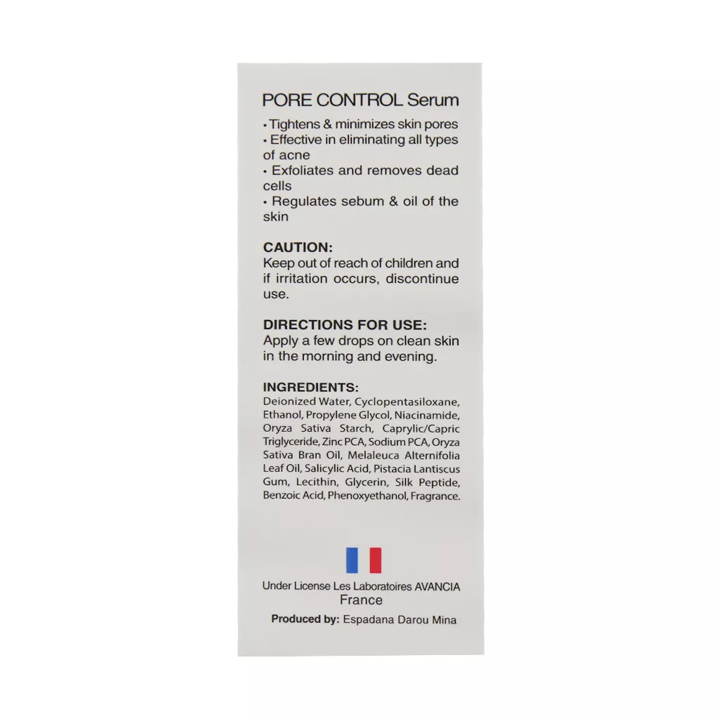 سرم کوچک کننده منافذ بیزانس مناسب پوست چرب و مختلط حجم 30 میلی لیتر 1