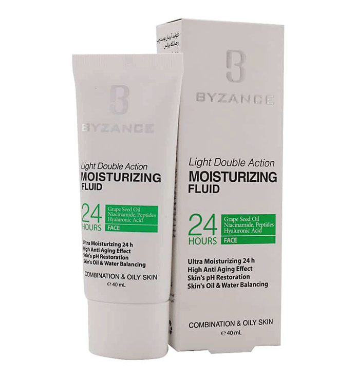 فلوئید آبرسان بیزانس مناسب پوست چرب حجم 40 میلی لیتر 0