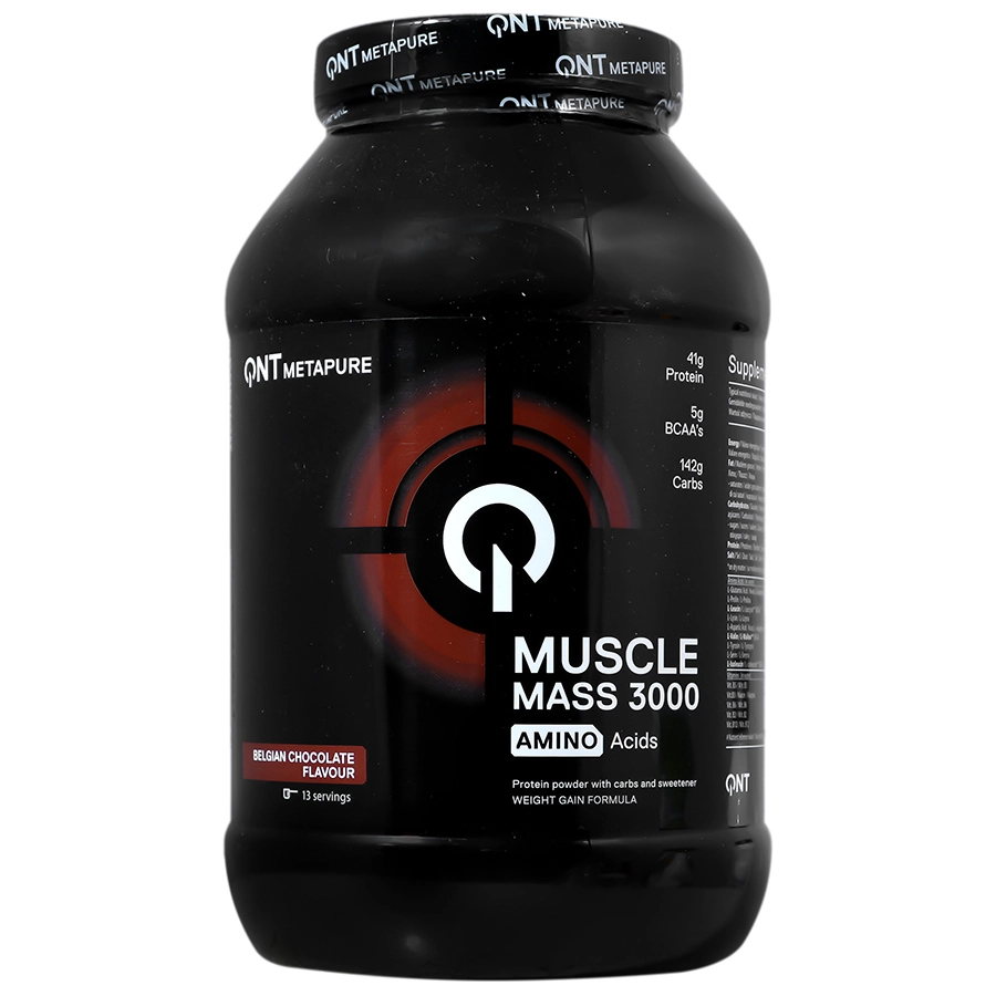 پودر گینر ماسل مس 3000 کیو ان تی وزن 2000 گرم