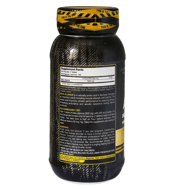 قرص بتا آلانین ژن استار بسته 200 عددی 0