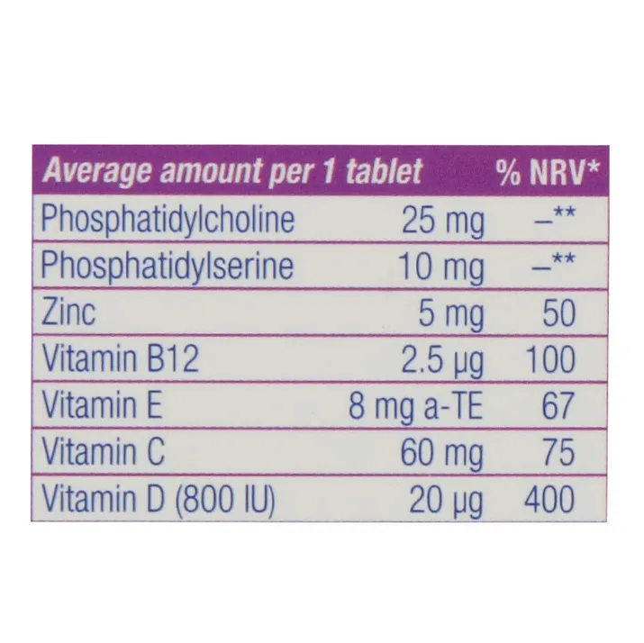قرص فوکوس پلاس کیدز یوروویتال بسته 60 عددی 0