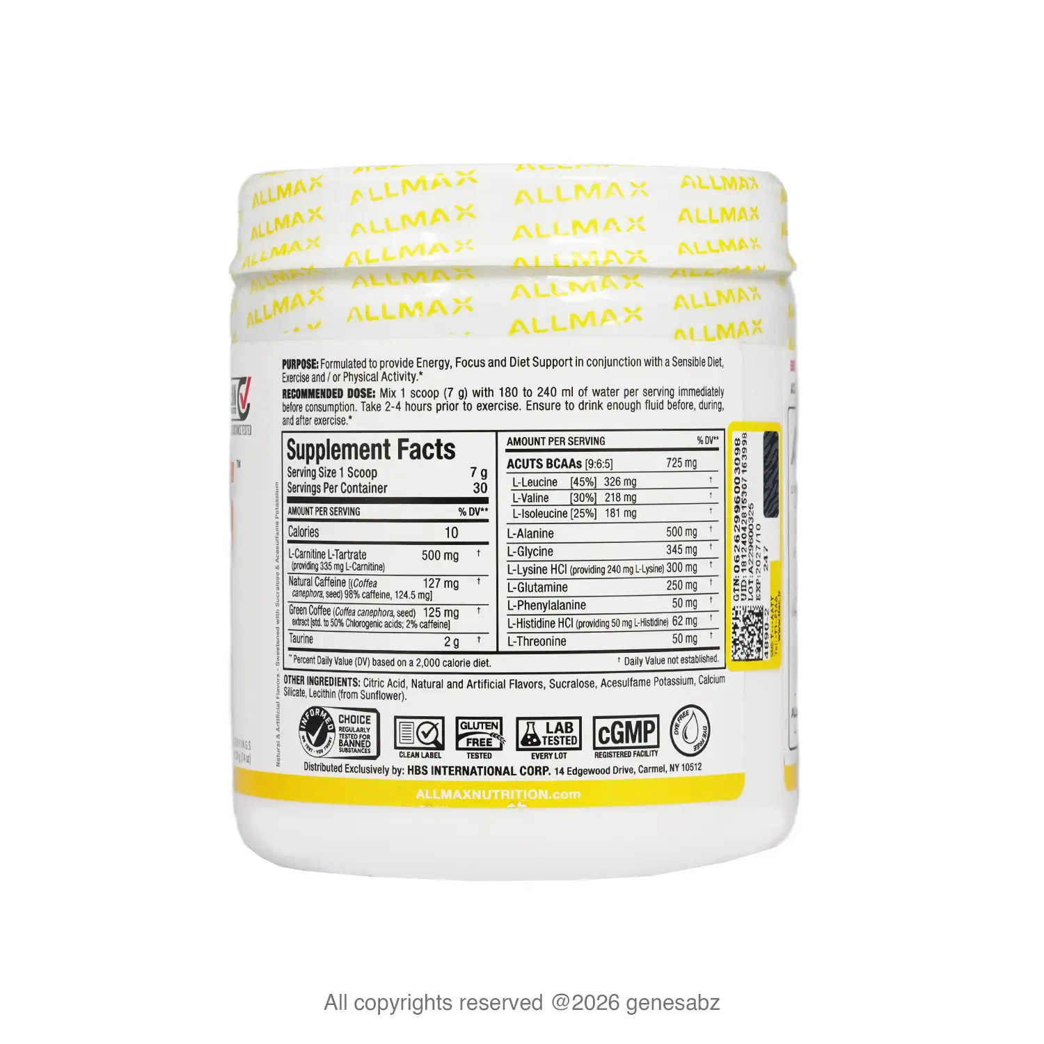 پودر آمینو ای کاتس آلمکس 210 گرم 3