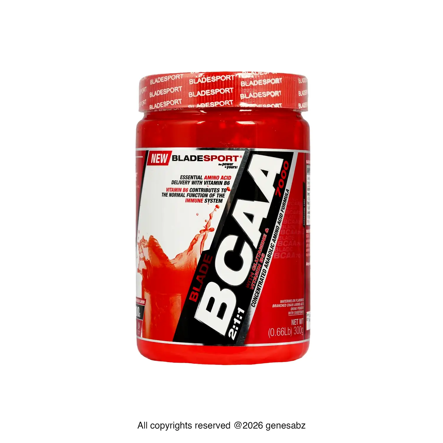 پودر بی سی ای ای 7000 بلید اسپورت وزن 300 گرم