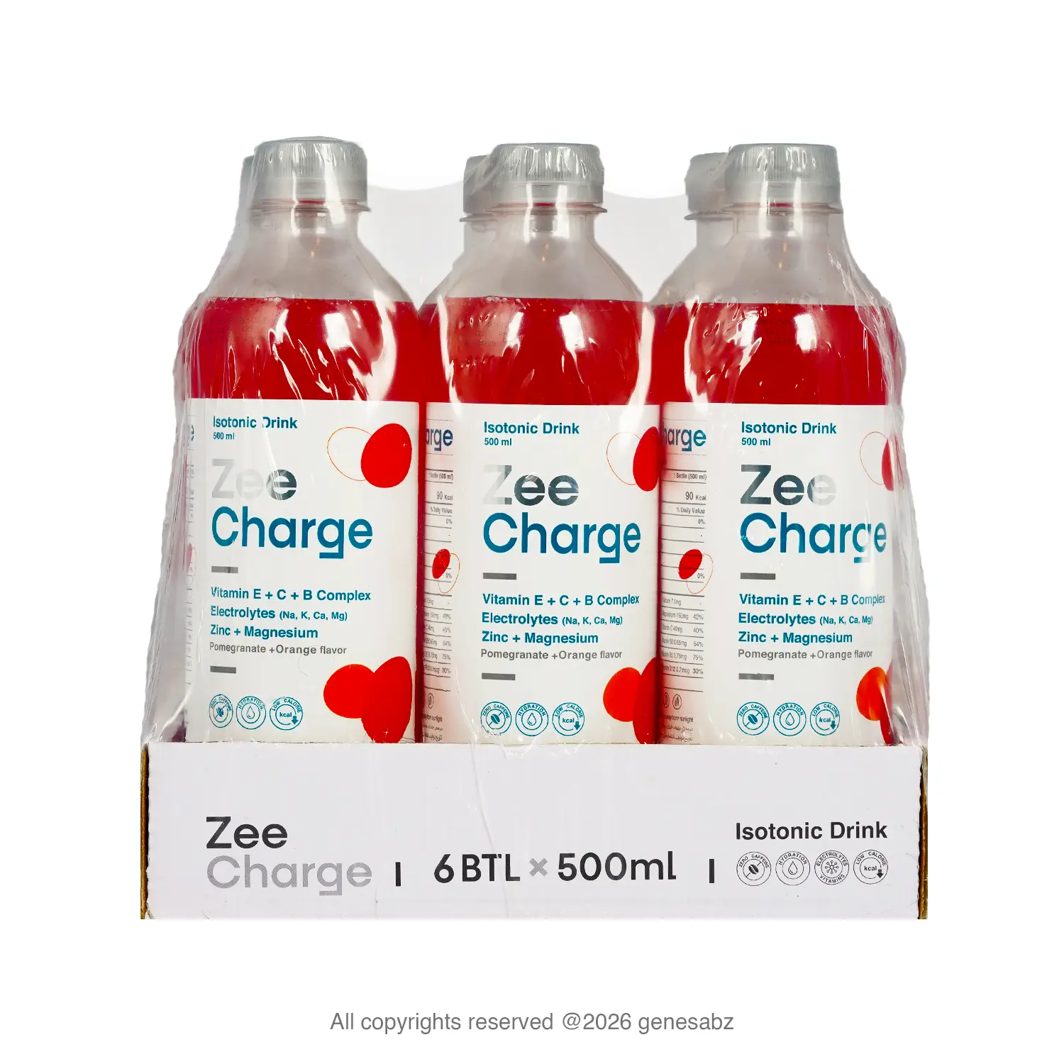 نوشیدنی ایزوتونیک ورزشی زی شارژ باکس 6 عددی 0