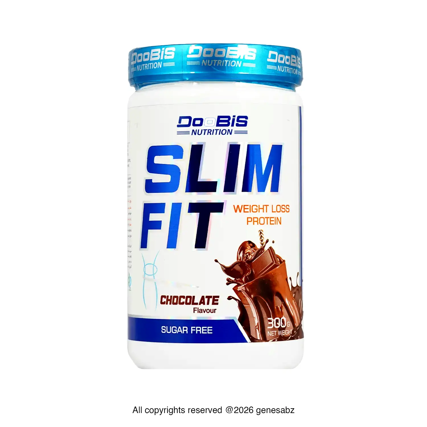 پودر اسلیم فیت دوبیس نوتریشن وزن 300 گرم